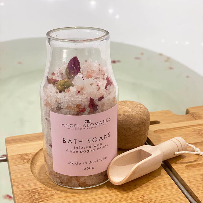 What are body scrubs and bath soaks?