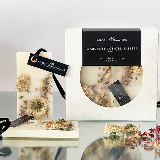 Wardrobe Scented Wax Tablets - Annan fragrance-Linen Spray-Angel Aromatics