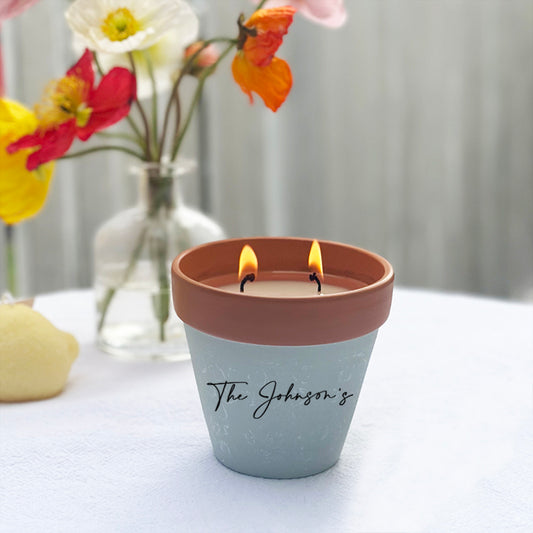 Citronella Candles Personalised-scented candles-Angel Aromatics