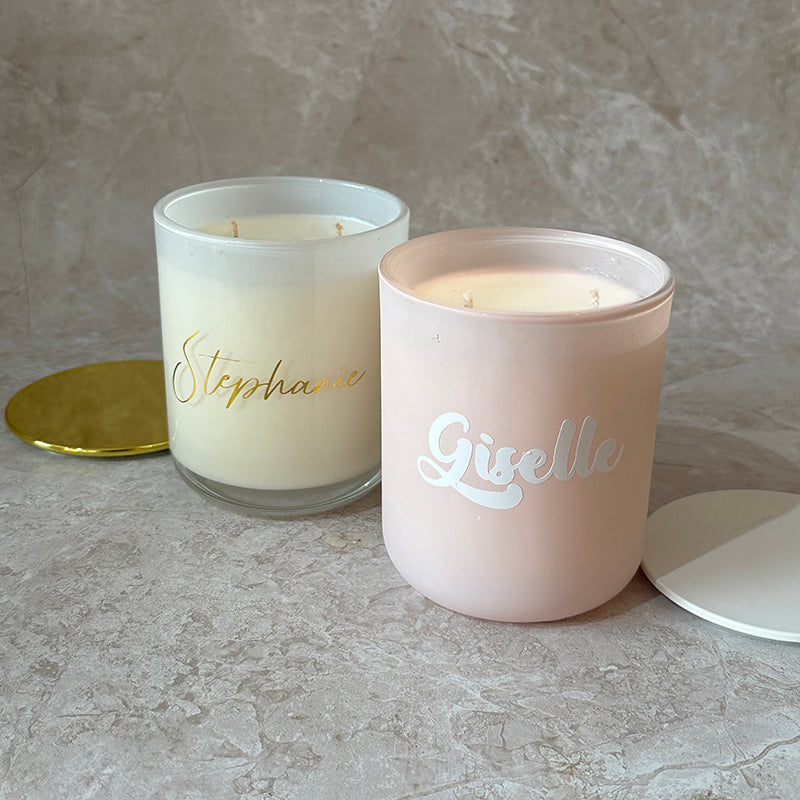 Anniversary Hidden Message Candles Australian Made Angel Aromatics