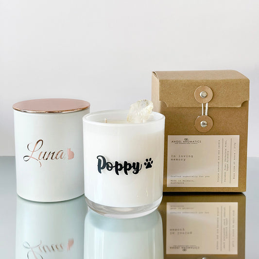 Pet Memorial Candle-Memorial Candles-Angel Aromatics