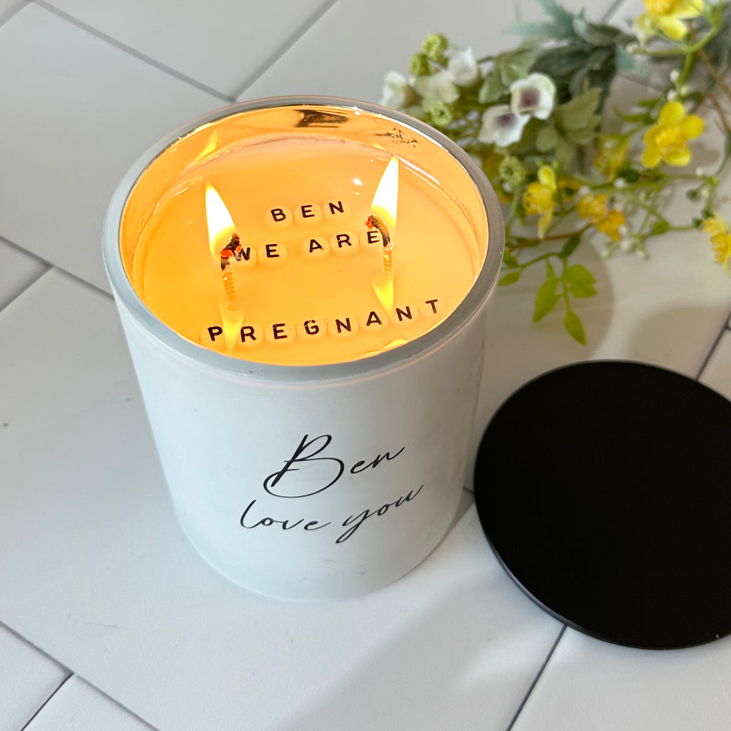 Hidden Message Candles Australian Made Angel Aromatics