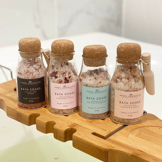 Bath Soaks - Infused with Sea Salt and Bergamot-Bath soaks-Angel Aromatics