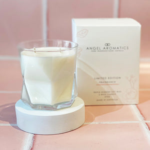 Geometric Whisky Glass 250g-Scented candles-Angel Aromatics