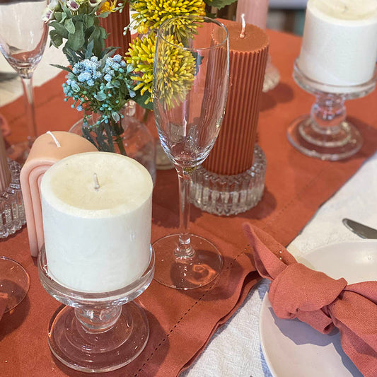 Pillar Candle Holder-Candles-Angel Aromatics