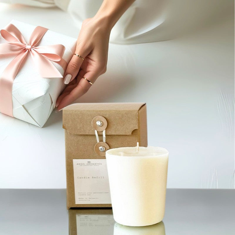 Candle Refill to fit our 270g Personalised Candles-personalised-candles-Angel Aromatics