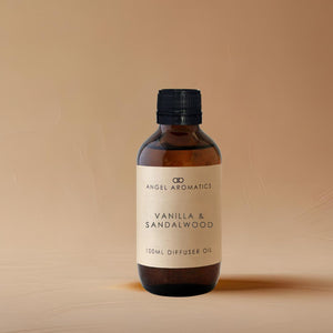Vanilla & Sandalwood 100ml Diffuser Oil-Angel Aromatics