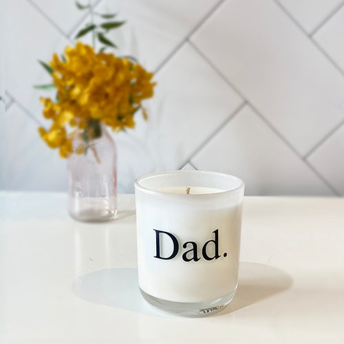 Father's Day Personalised Candle 180g-candles-Angel Aromatics
