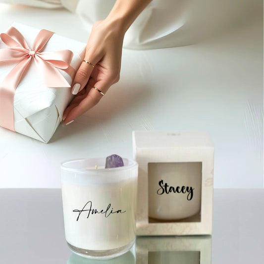 Personalised Candles 180g-personalised-candles-Angel Aromatics
