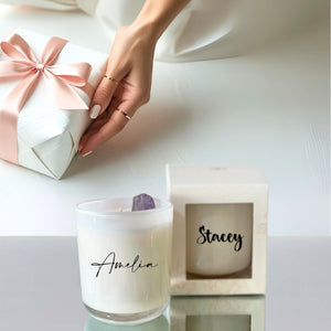 Personalised Candles 180g-personalised-candles-Angel Aromatics