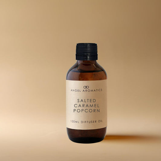 Salted Caramel Popcorn 100ml Diffuser Oil-100ml oil diffuser-Angel Aromatics