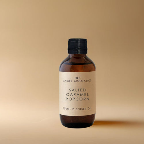 Salted Caramel Popcorn 100ml Diffuser Oil-100ml oil diffuser-Angel Aromatics