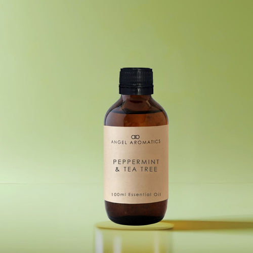 Essential Oil Peppermint and Tea Tree 100ml Oil-Oil Diffuser-Angel Aromatics