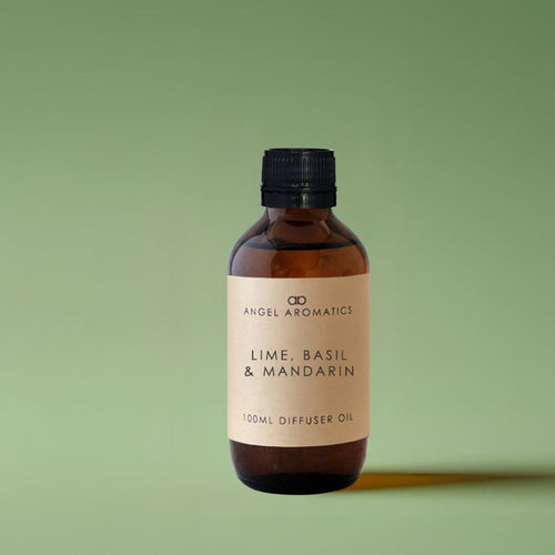 Lime, Basil and Mandarin (Jo Malone Dupe) 100ml Diffuser Oil - Luxe Edition-100ml diffuser oil-Angel Aromatics