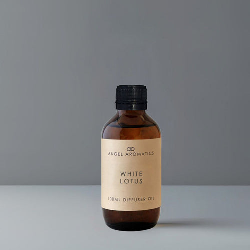 White Lotus 100ml Diffuser Oil-100ml diffuser oil-Angel Aromatics