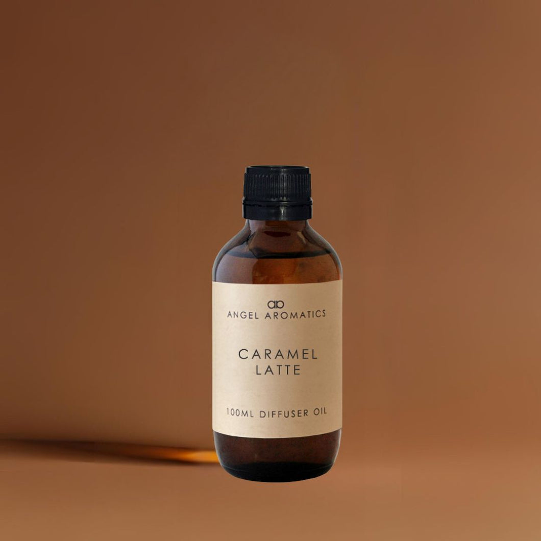 Caramel Latte 100ml Diffuser Oil-Oil Diffuser-Angel Aromatics