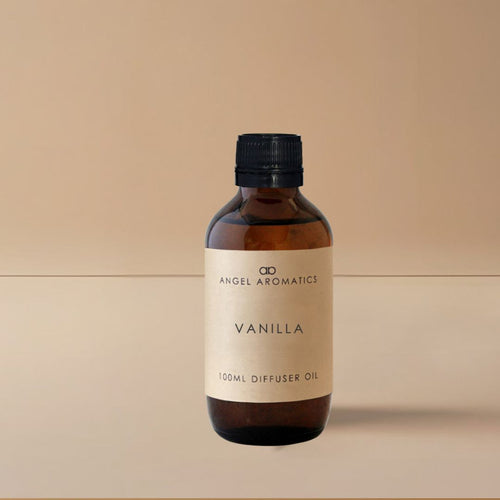 Vanilla 100ml Diffuser Oil-100ml oil diffuser-Angel Aromatics