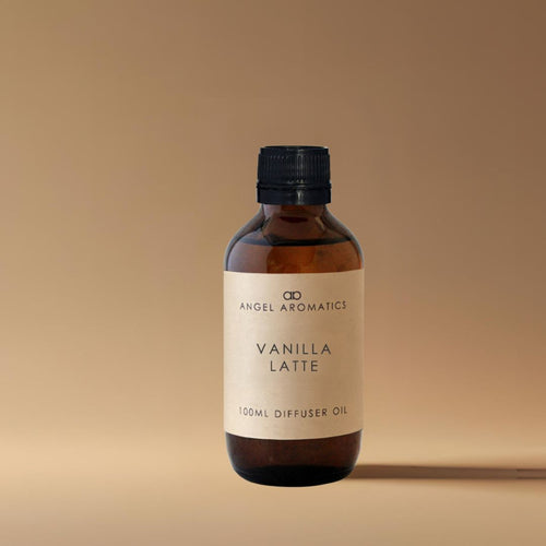 Vanilla Latte 100ml Diffuser Oil-Oil Diffuser-Angel Aromatics