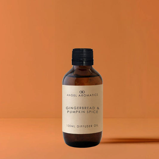 Gingerbread and Pumpkin Spice 100ml Diffuser Oil-Oil Diffuser-Angel Aromatics