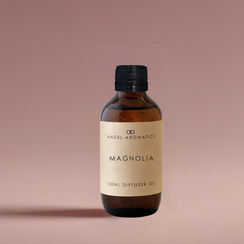 Magnolia 100ml Diffuser Oil-oil diffuser-Angel Aromatics