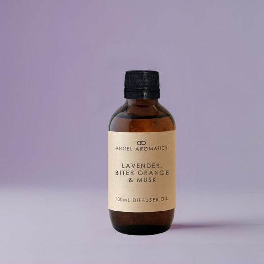 Lavender Bitter Orange and Musk 100ml Diffuser Oil-Diffuser oil-Angel Aromatics
