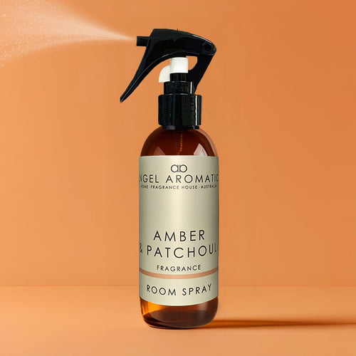 Amber and Patchouli Room Spray 125ml-Room spray-Angel Aromatics