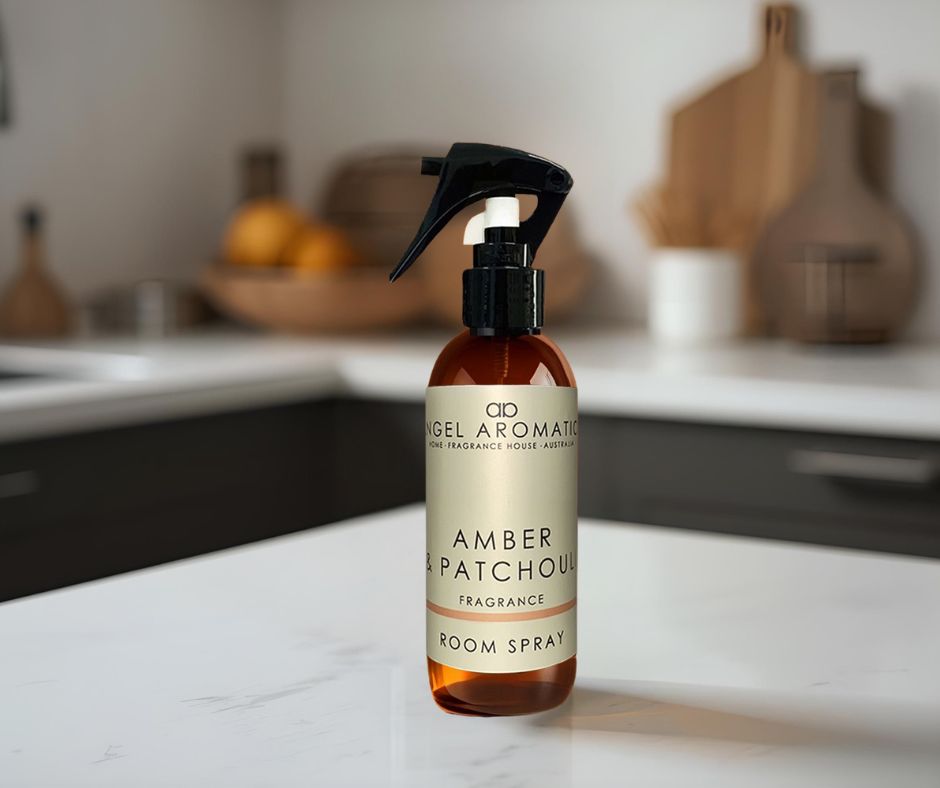 Free Amber and Patchouli Room Spray 125ml-Gift-Angel Aromatics