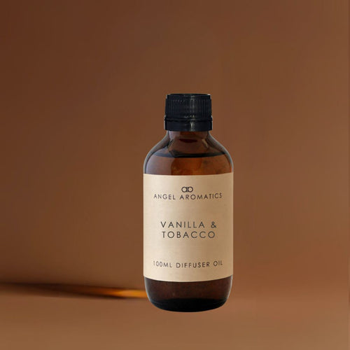 Vanilla & Tobacco 100ml Diffuser Oil-Oil Diffuser-Angel Aromatics