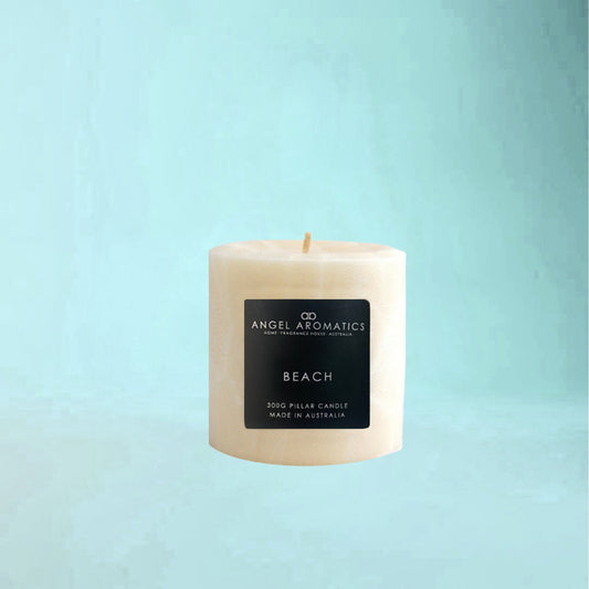 Pillar Candles - Beach-Candles-Angel Aromatics