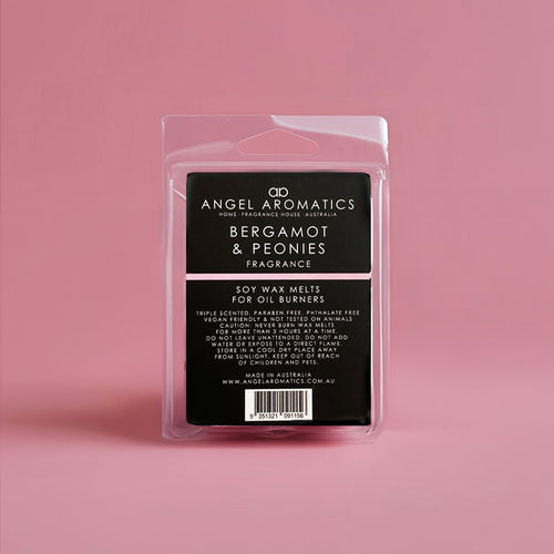 SALE Bergamot and Peonies Soy Wax Melts-Soy Melts-Angel Aromatics