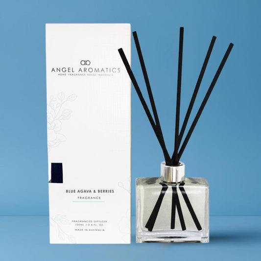 SALE Reed Diffuser - Blue Agava & Berries (Jo Malone Dupe)-Reed diffusers-Angel Aromatics