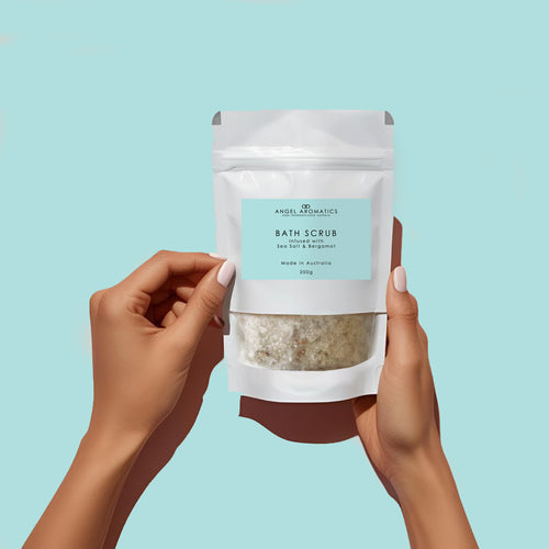Sea Salt & Bergamot Body Scrub-Body Scrub-Angel Aromatics