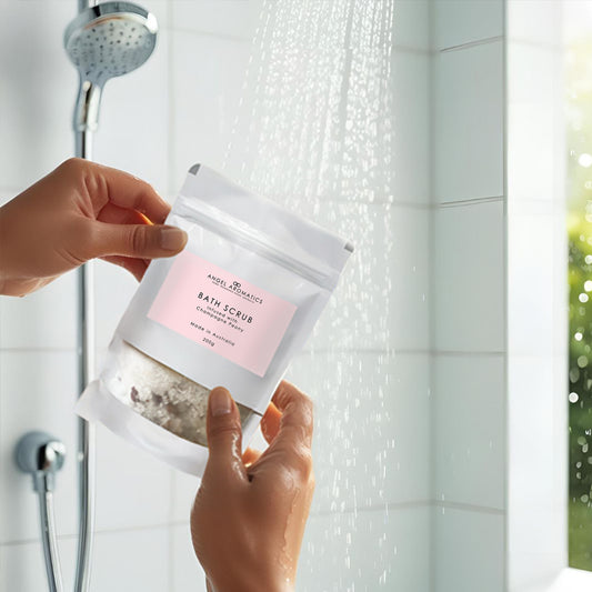 Champagne Peony Body Scrub-Body Scrub-Angel Aromatics