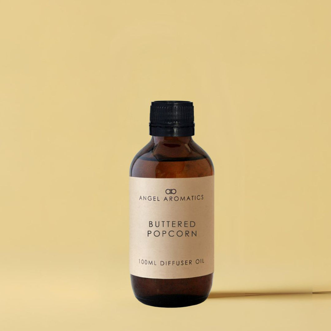 Buttered Popcorn 100ml Diffuser Oil-Angel Aromatics