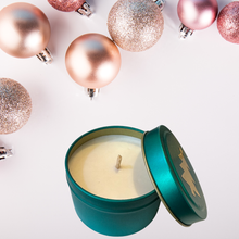 Mini Green Tin Candle 110g - Noel-Angel Aromatics