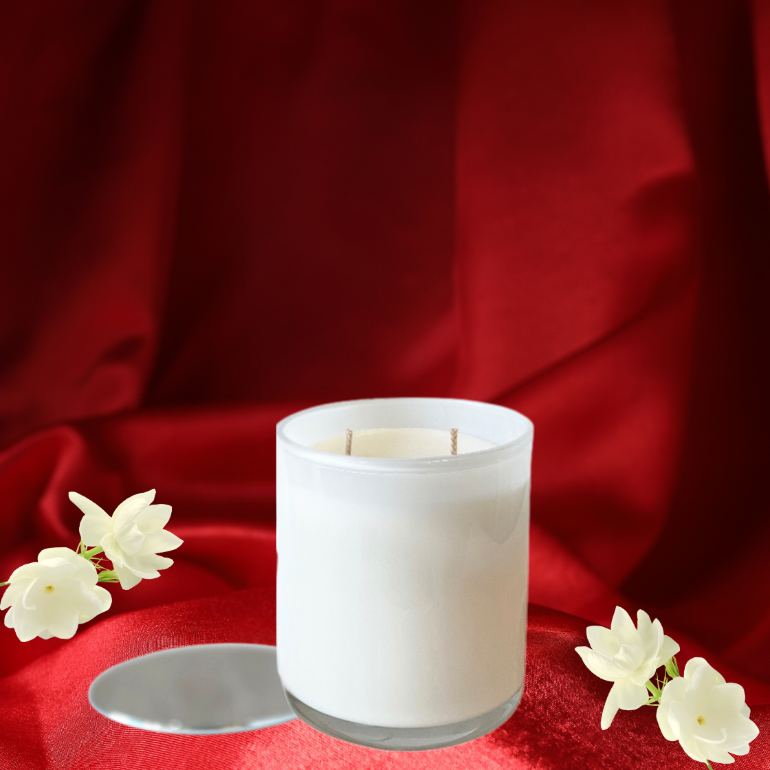 Saffron & Jasmine Soy Candle - (Baccarat Rouge 540 Dupe)-candles-Angel Aromatics