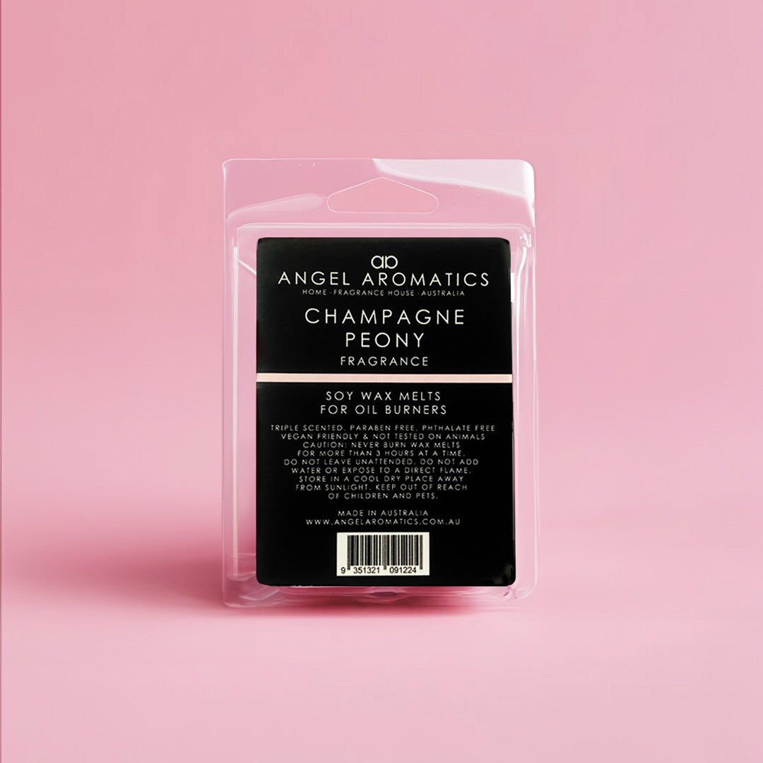 Champagne Peony Soy Wax Melts-Soy Melts-Angel Aromatics