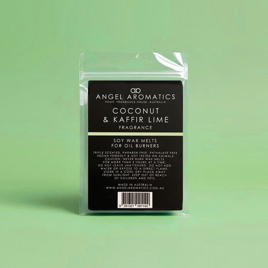 Coconut and Kaffir Lime Soy Wax Melts-Soy Melts-Angel Aromatics