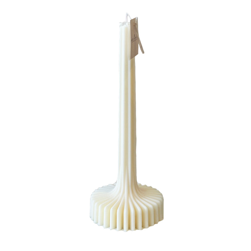 Taper Candle Tall - Cream-Taper Pillar Candles-Angel Aromatics
