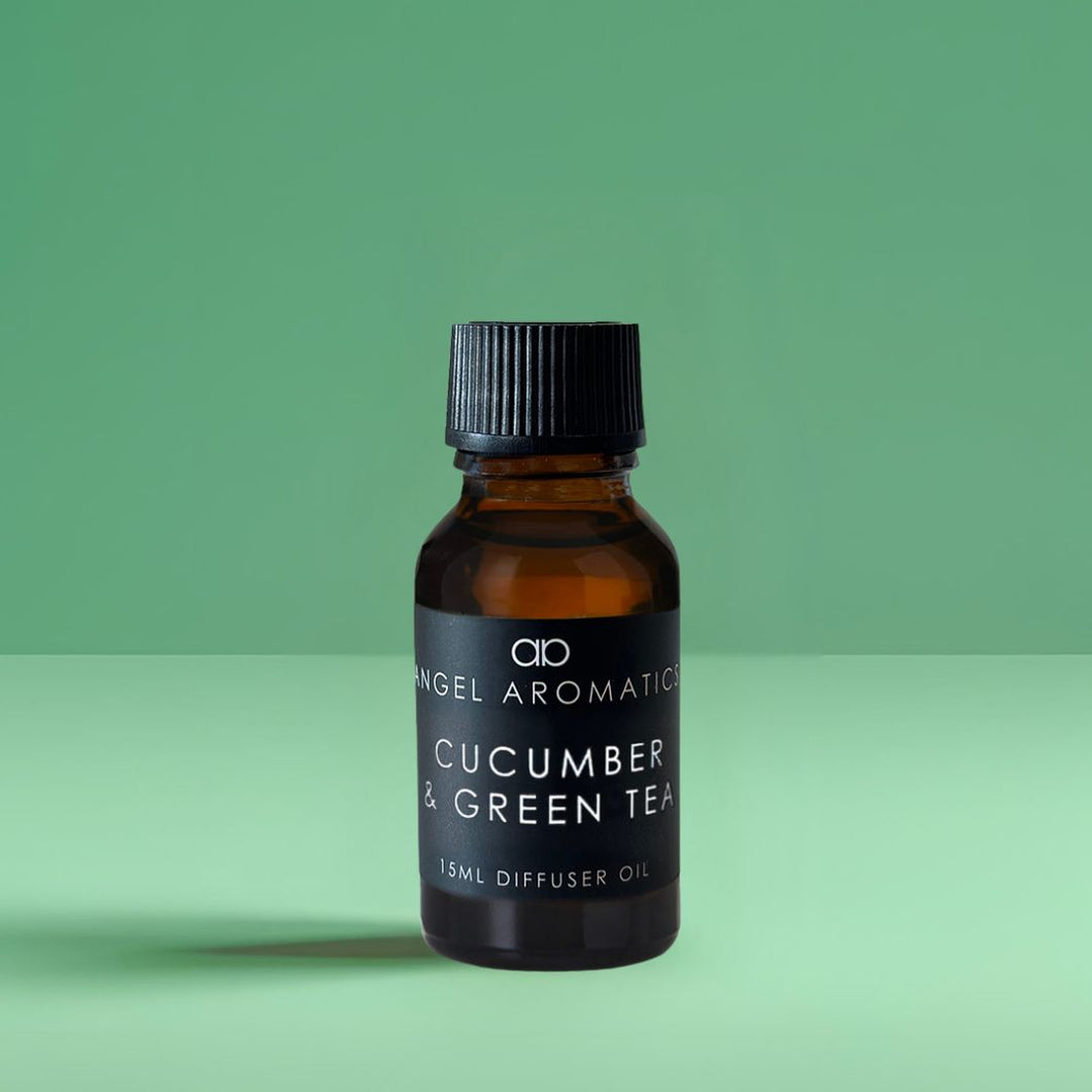 Cucumber and Green Tea 15ml Diffuser Oil-Diffuser Oil-Angel Aromatics