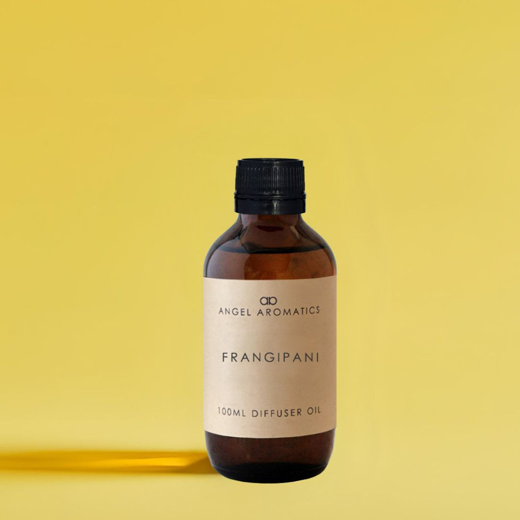 Frangipani 100ml Diffuser Oil-100ml diffuser oil-Angel Aromatics
