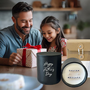 Hidden Message Father's Day Candle - PERSONALISE YOUR OWN-candles-Angel Aromatics