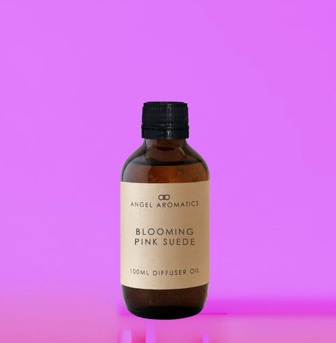 Blooming Pink Suede 100ml Diffuser Oil-Diffuser Oil-Angel Aromatics