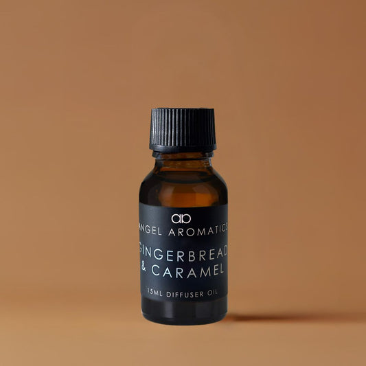 Gingerbread and Caramel 15ml Diffuser Oil-diffuser oil-Angel Aromatics
