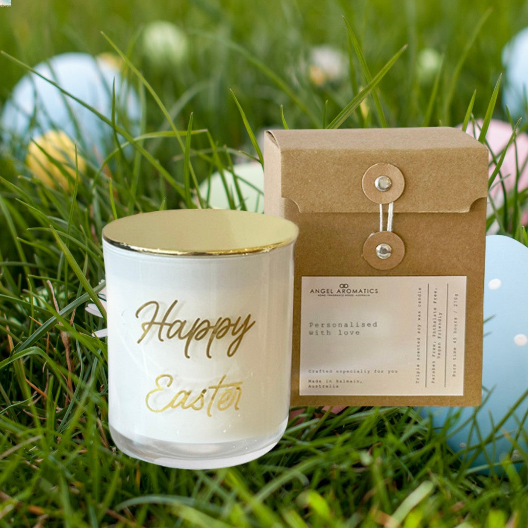 Happy Easter Candle 270g-scented candles-Angel Aromatics