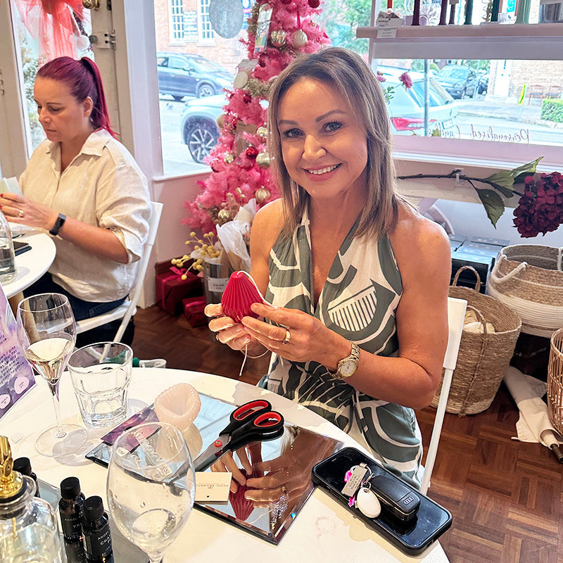 E Gift Voucher - Candle Making Class with High Tea-candles-Angel Aromatics