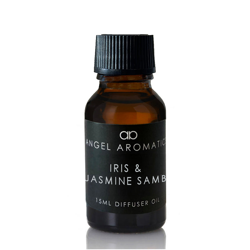 Iris & Jasmine Sambac 15ml Diffuser Oil (Dupe Lancome's La Vie Est Belle)-Diffuser Oil-Angel Aromatics