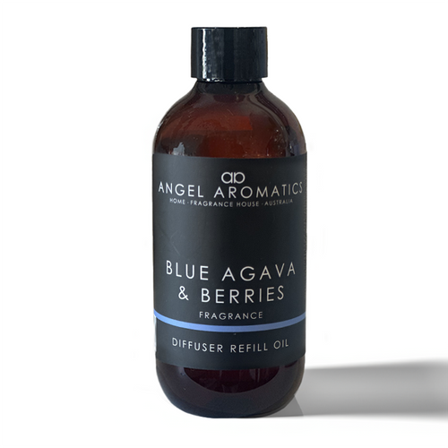 Reed Diffuser Refill 200ml - Blue Agava and Berries (Jo Malone Dupe)-reed diffuser refill-Angel Aromatics
