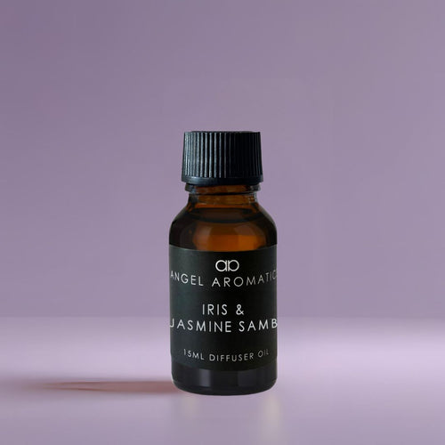 Iris & Jasmine Sambac 15ml Diffuser Oil (Dupe Lancome's La Vie Est Belle)-Diffuser Oil-Angel Aromatics