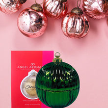 Large Green Candle Bauble-Angel Aromatics